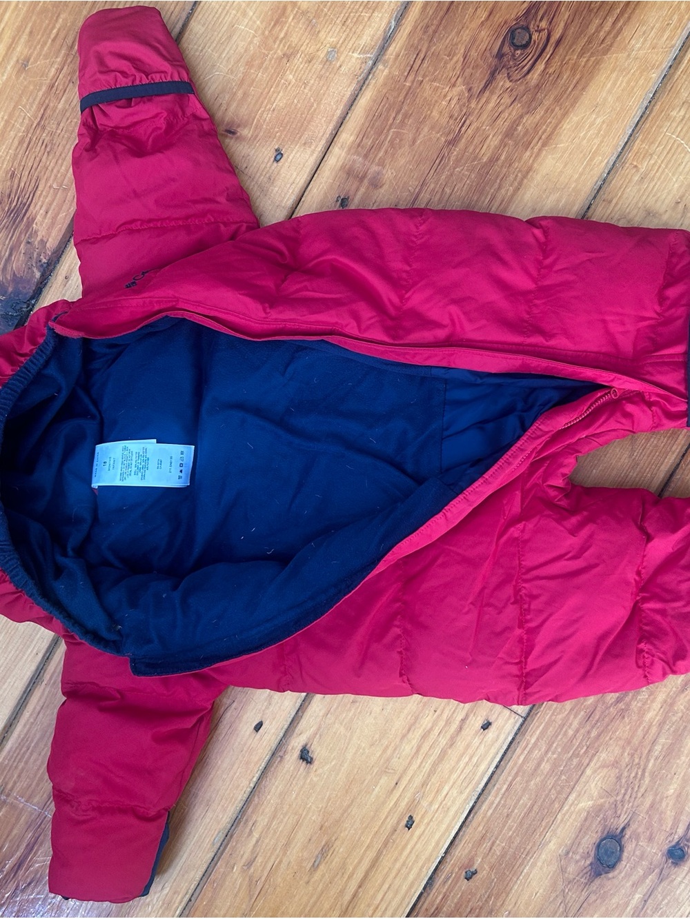 Columbia Kids Red snowsuit size 18 months (runs big)